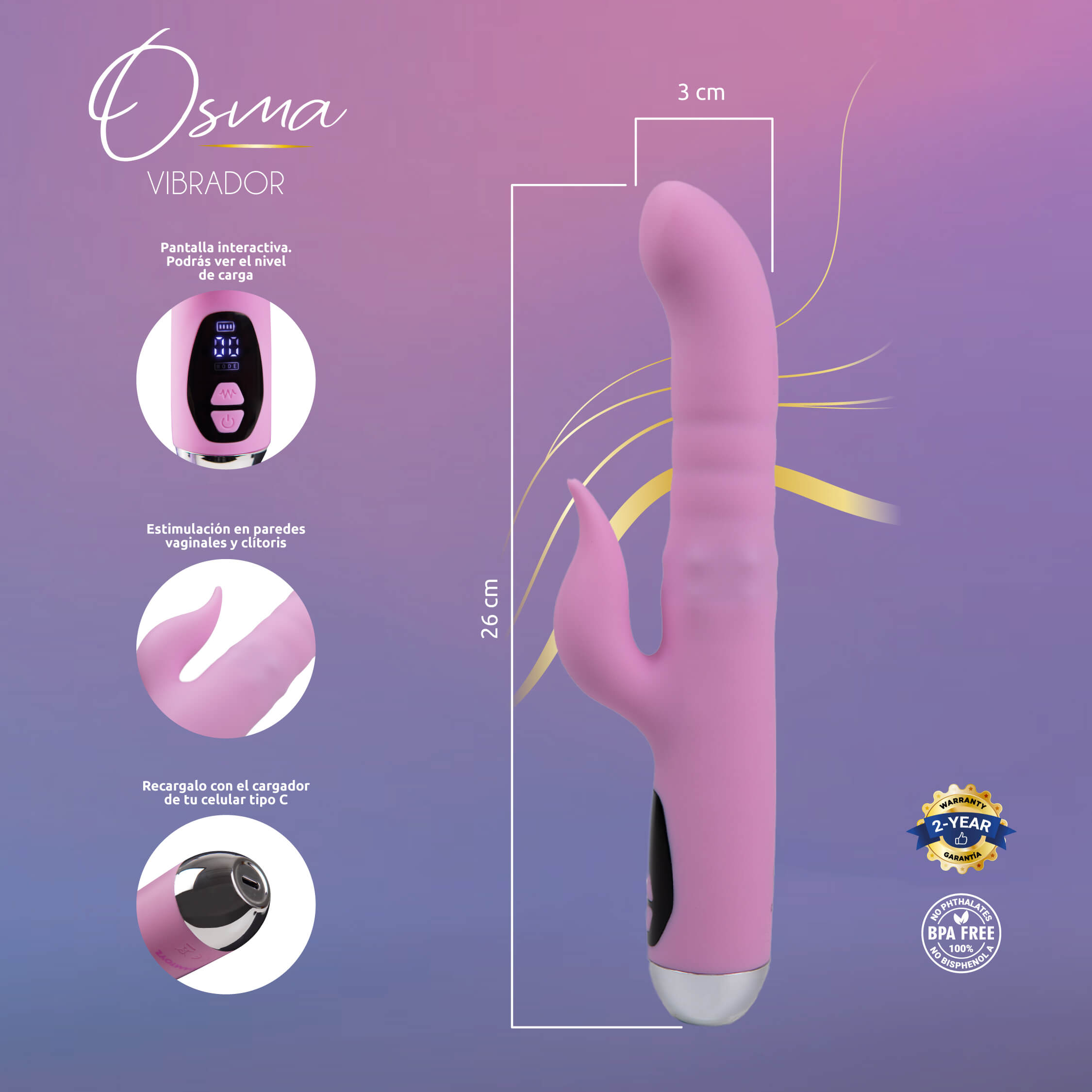 Majestic Vibrador Osma - Image 12