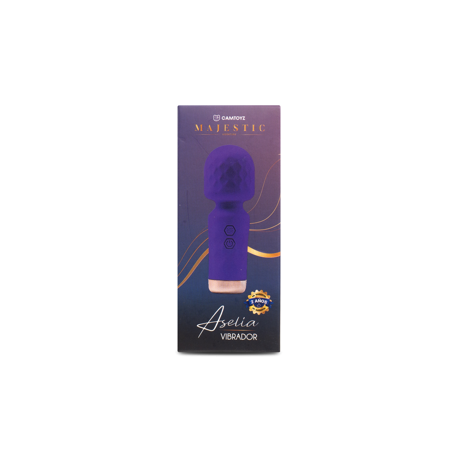 Vibrador Aselia Majestic Morado - Image 3